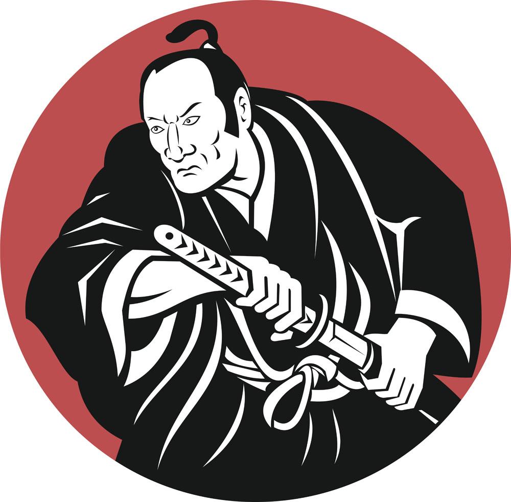 动漫武士图片大全_动漫头像日本武士_动漫日本武士图片